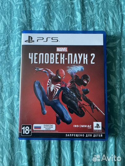 Человек паук 2 ps5 диск