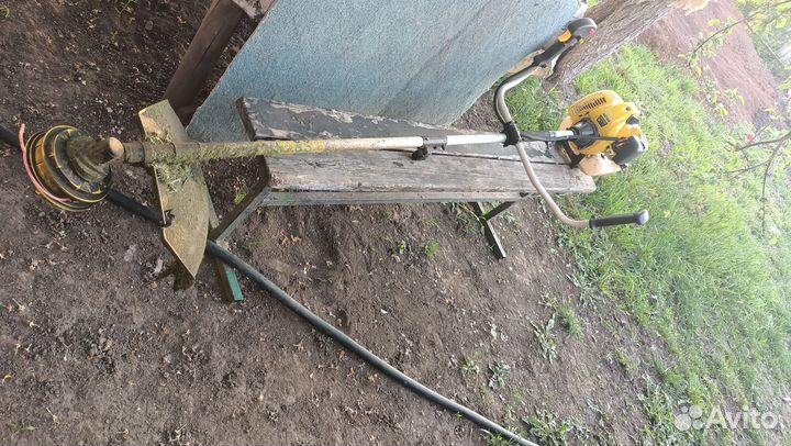 Триммер бензиновый huter бу