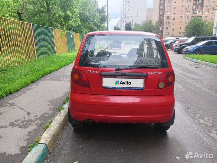 Daewoo Matiz 0.8 МТ, 2010, 106 000 км