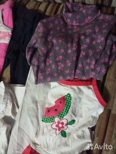 Вещи пакетом на девочку 86