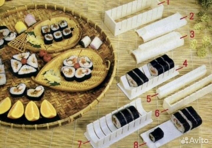 Набор для приготовления суши и роллов Мидори