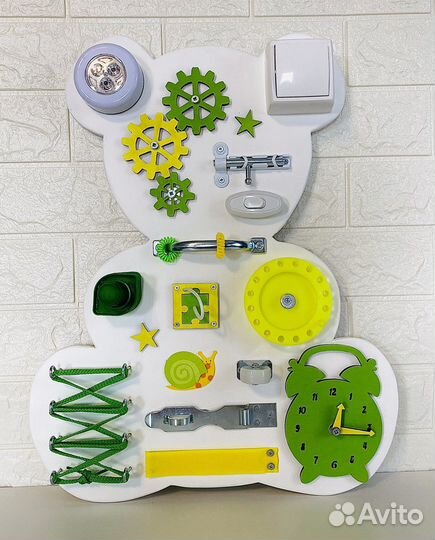 Бизиборд Мишка