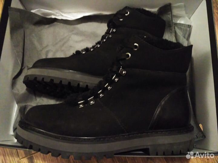 Женские зимние ботинки Tendance 38 размер шнуровка