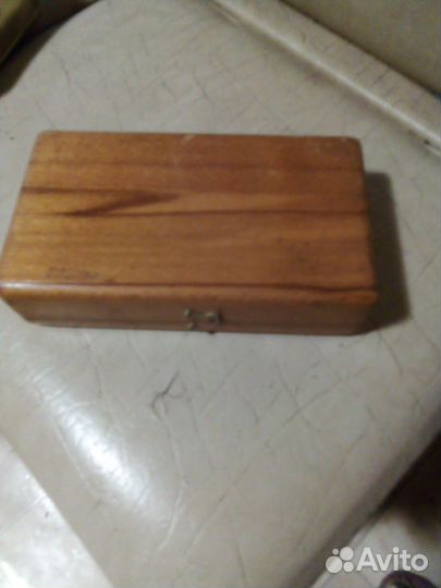 Деревянная коробочка на замочке Винтаж