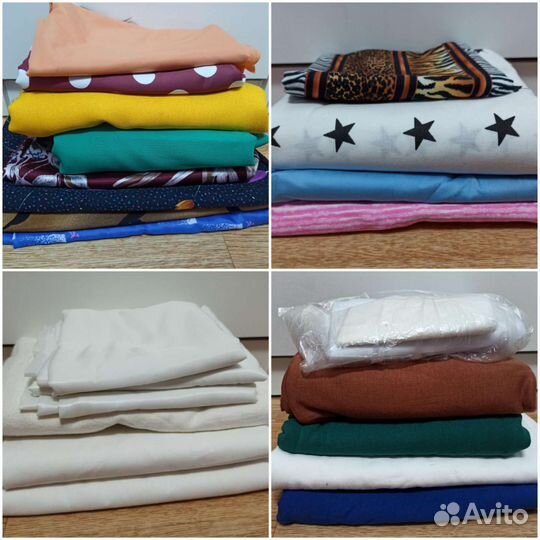 Обрезы тканей из личных запасов, СССР и новые