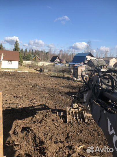 Экскаватор,Раскорчевка,снос,земляные работы