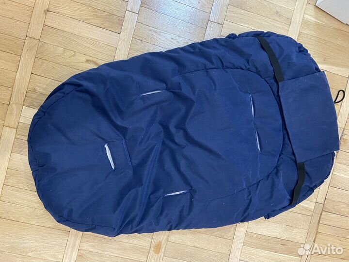 Меховой конверт в коляску овчина