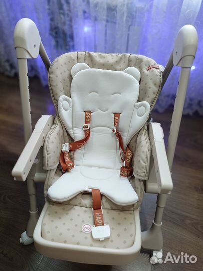 Стульчик для кормления happy baby