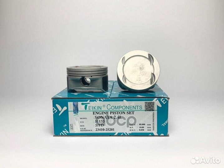 К-кт поршеней STD Kia Sportage 2.2D, Mazda 626