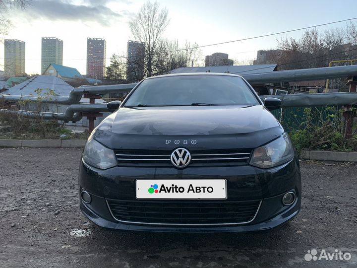 Volkswagen Polo 1.6 AT, 2013, 162 000 км