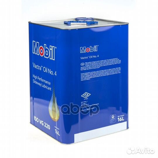 Масло для станков mobil Vactra Oil No.4 16 л 1