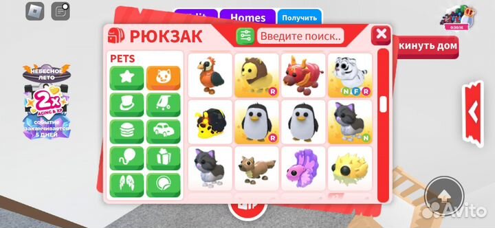 Петы в адопт ми, adopt me, питомцы в адопте