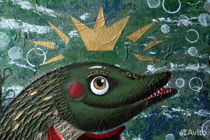 По щучьему велению. Авторская картина