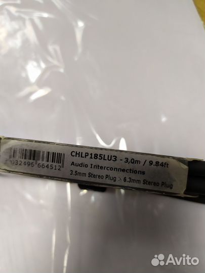 Proel кабель инструментальный, микрофонный