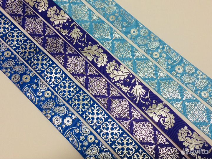 Ленты репсовые с рисунком