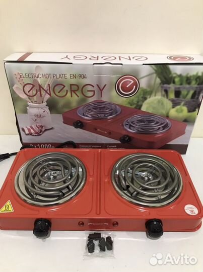 Электроплитка Energy EN-904R (красная)