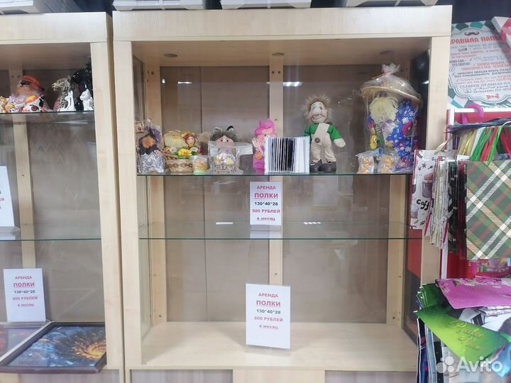 Аренда полки в магазине