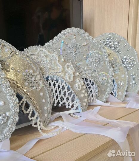 Кокошник для Снегурочки