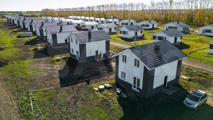 Коттедж 115 м² на участке 8 сот.