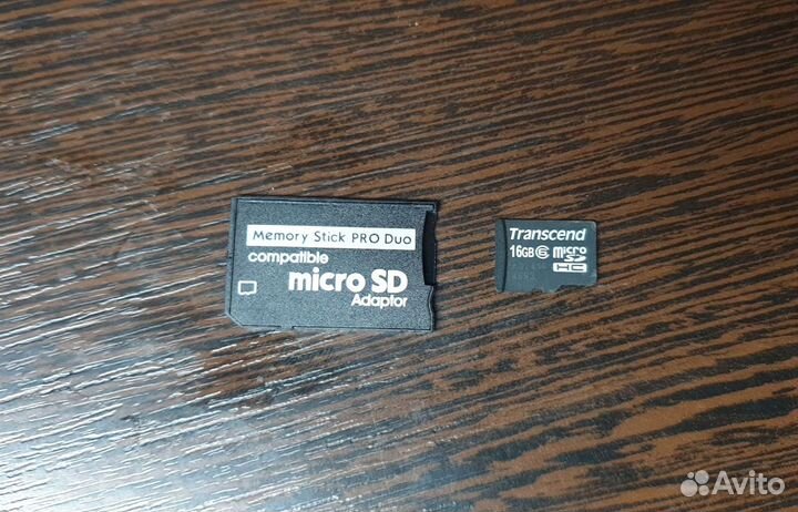 Адаптер с Micro SD на Sony Memory Stick PRO Duo