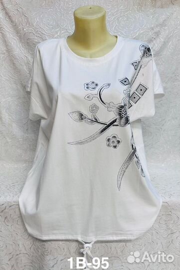Футболка 50р до 58 размер
