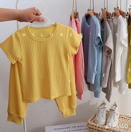 Костюмы детские (футболка+штаны)