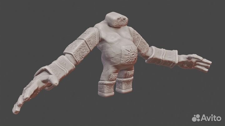 3D модели под печать фигурки, косплей пропсы