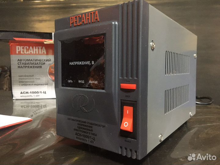 Стабилизатор напряжения асн-1000/1-Ц