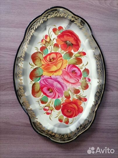 Поднос Жостовский