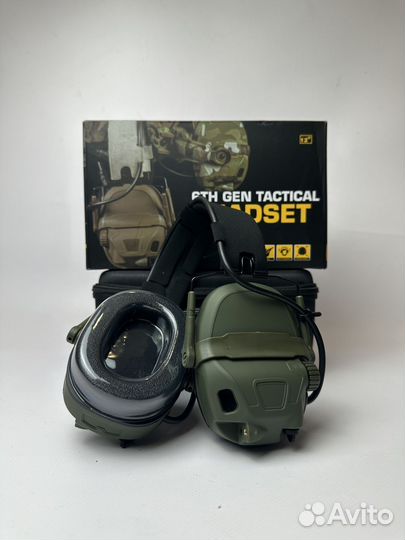 Наушники тактические Headset 6TH GEN tactical