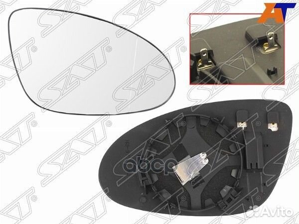 Полотно зеркала mercedes W221 05-09 RH асфериче