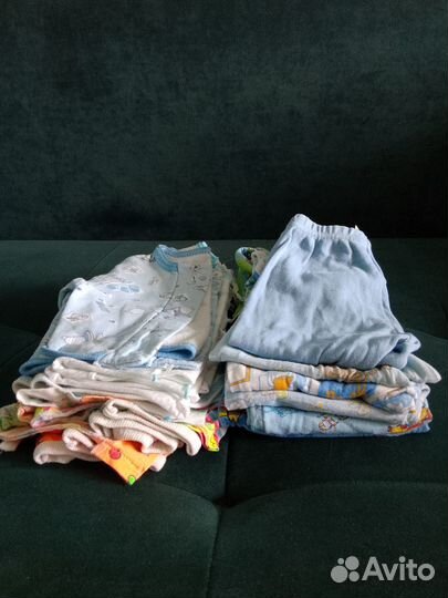 Детские вещи пакетом от 0 до 3