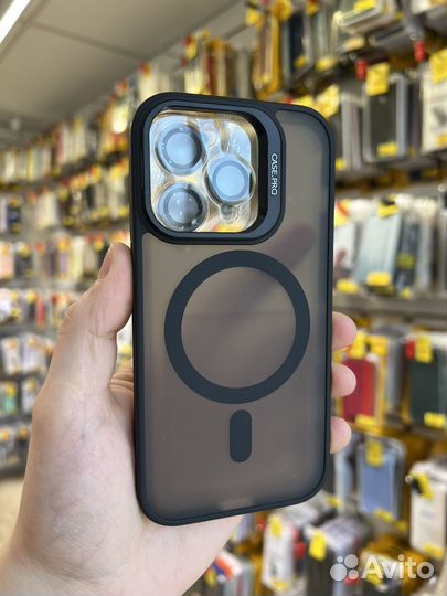 Чехол для iPhone MagSafe + Стекло на камеру