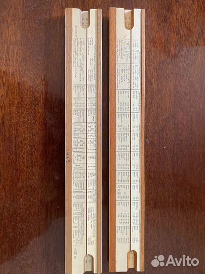 Логарифмическая линейка СССР