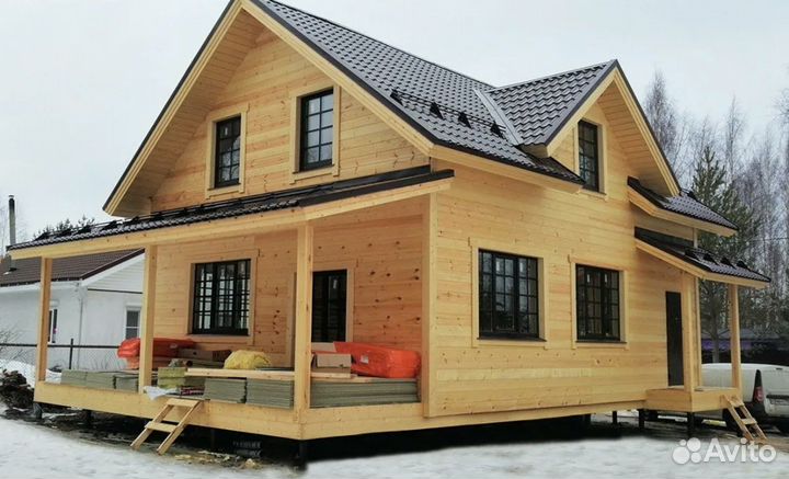 Бригада строителей каркасных домов