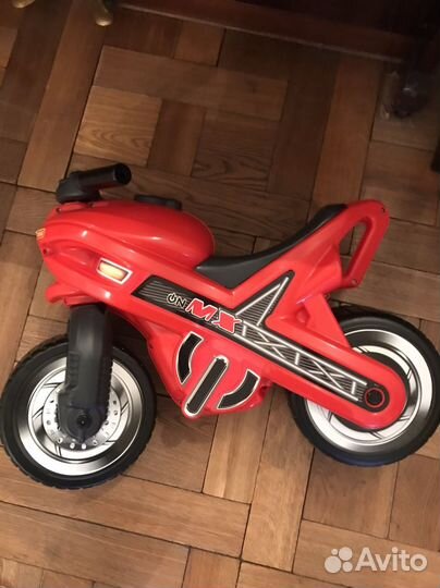 Детский мотоцикл каталка беговел