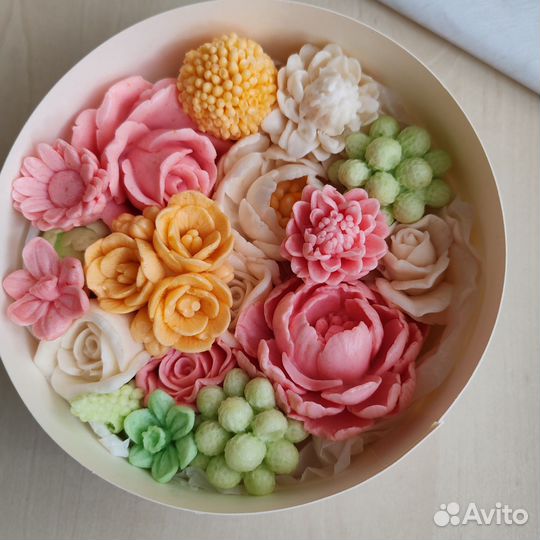 Цветы из зефира. Зефир в подарок