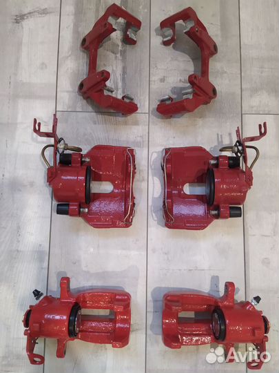 Тормоза Octavia Tour RS, 312 + 256