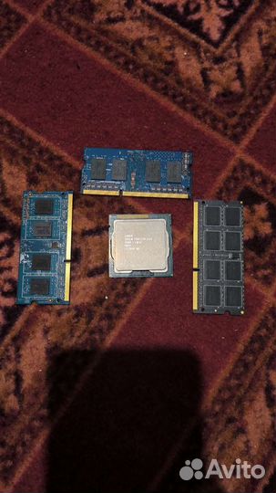 Оперативная память ddr3 для ноутбука и процессор