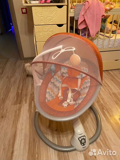Детские электронные качели для новорожденных