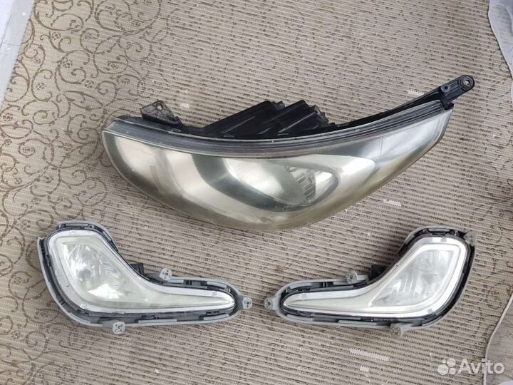 Фара для hyundai solaris
