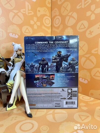 Xbox 360 Halo Wars Limited Edition steelbook б/у