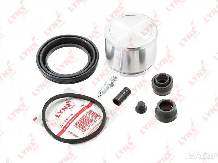 Ремкомплект тормозного суппорта с поршнем переднег