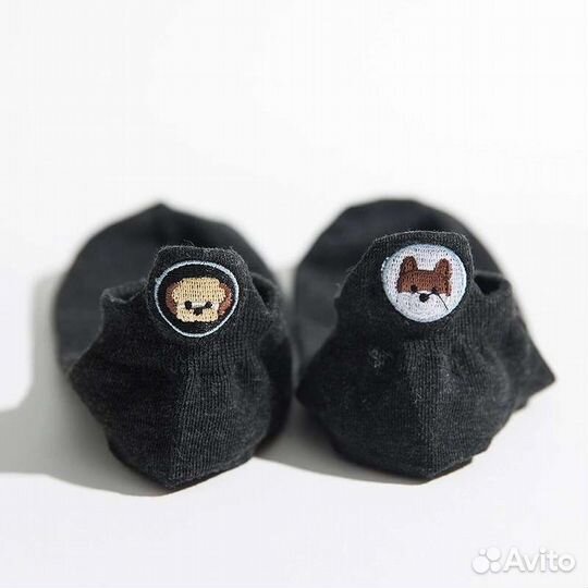 Носки короткие мужские, женские, подростковые