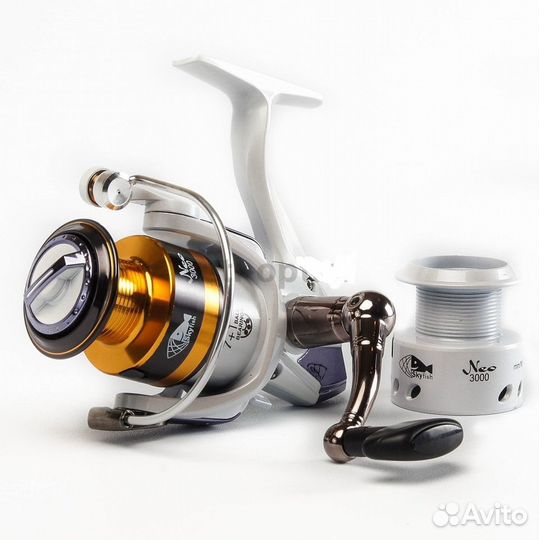 Катушка SkyFish NEO 2000, 7+1 подш, мет. шпуля