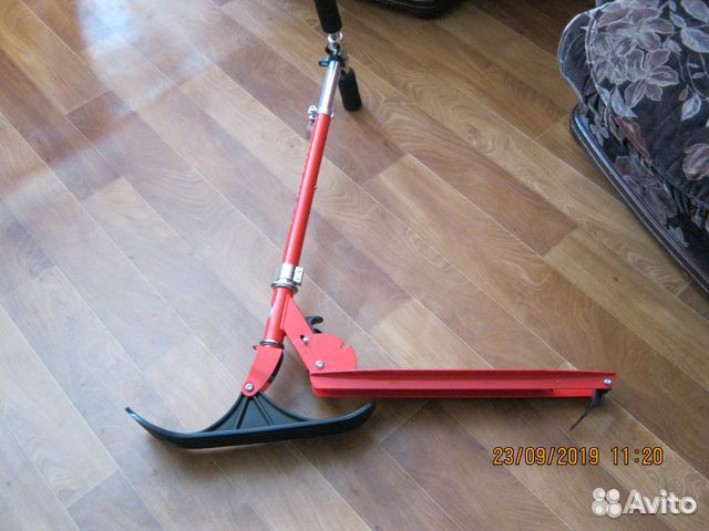 Зимний самокат