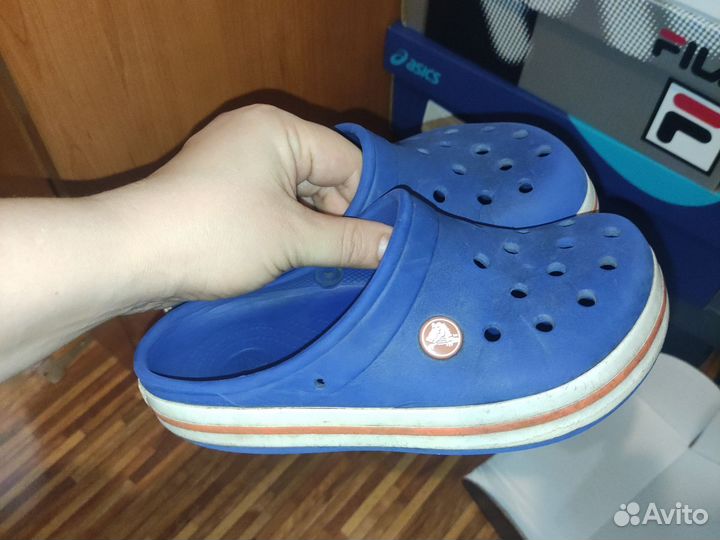 Шлепки crocs стелька 20см