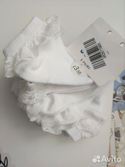 Носочки для девочки р-р 12/24 мес
