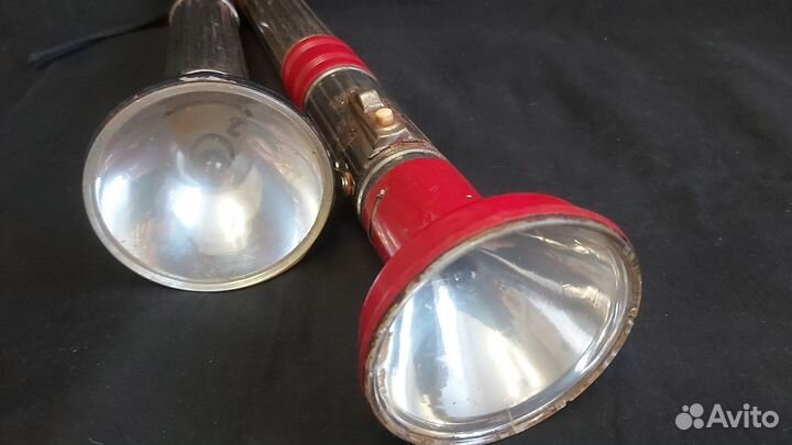Фонарики галогеновые (ретро, СССР)
