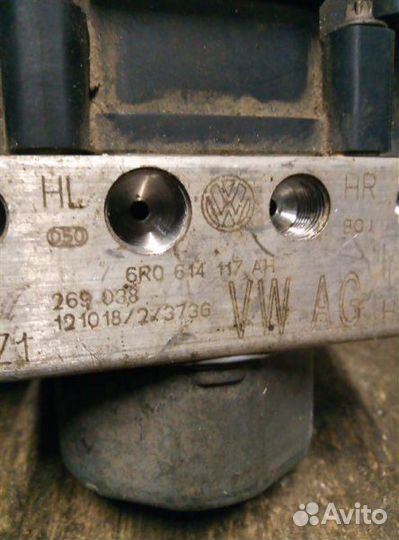 Блок abs Volkswagen Polo 2012